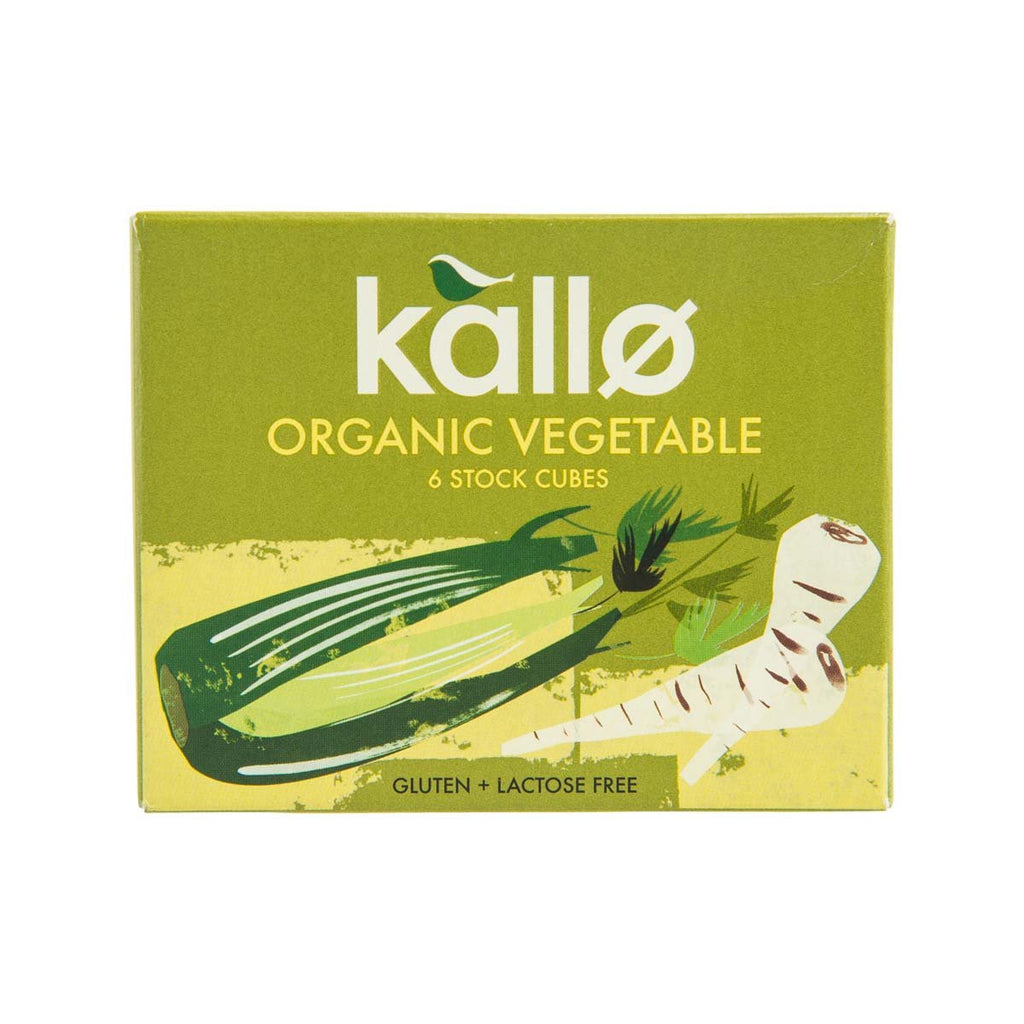 KALLO Organic Vegetable Stock Cubes  (66g)