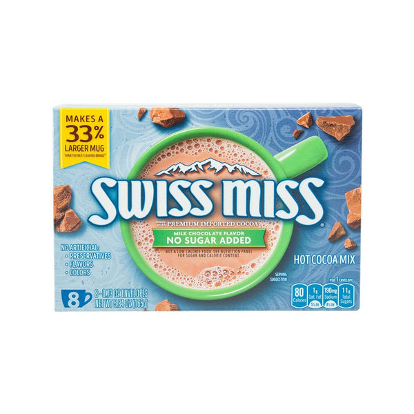 SWISS MISS No Sugar Added Hot Cocoa Mix  (165g)
