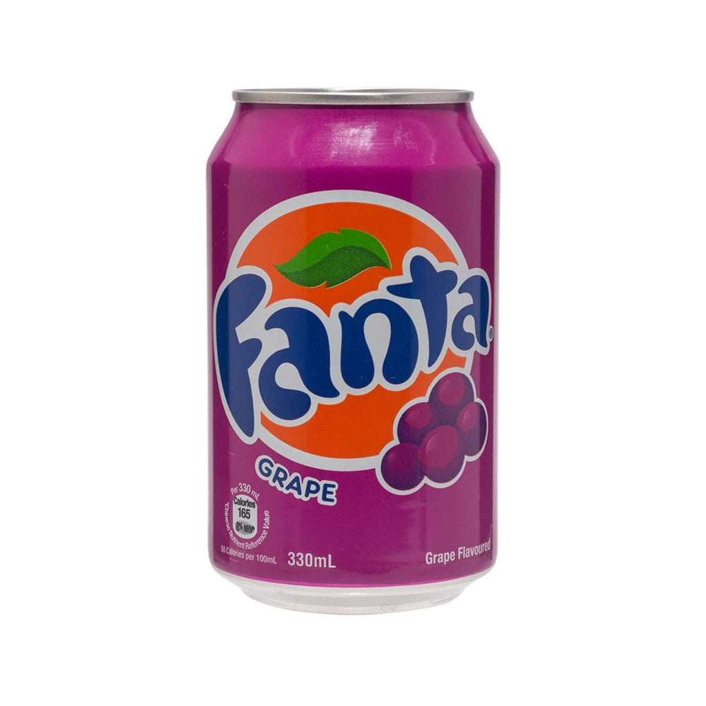 FANTA Grape Flavored Soft Drink  (330mL)