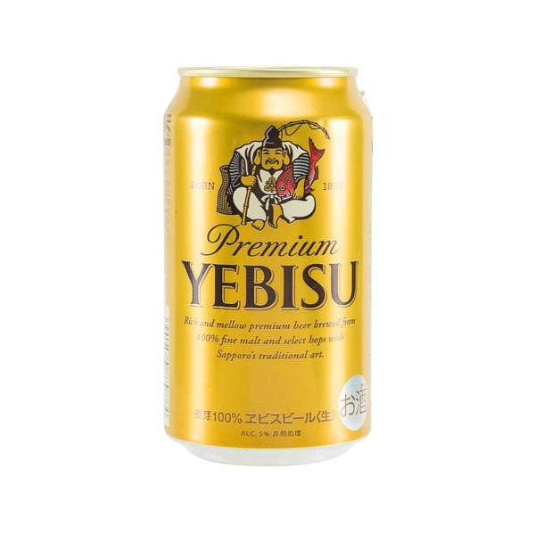 YEBISU All Malt Beer (Alc 5%)  (350mL)