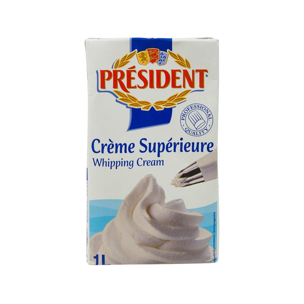 PRESIDENT UHT Whipping Cream  (1L)