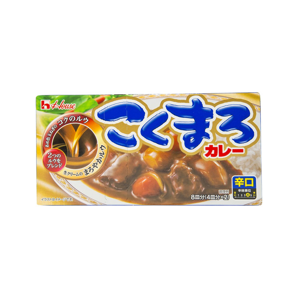 HOUSE Kokumaro Curry Roux - Hot  (140g)