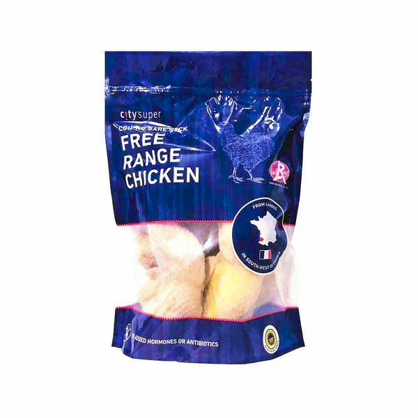 CITYSUPER French Frozen Free Range Chicken Leg - IQF  (900g)