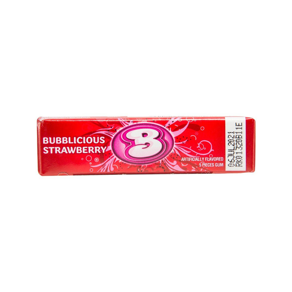 BUBBLICUS Strawberry Flavored Gums  (5pcs)