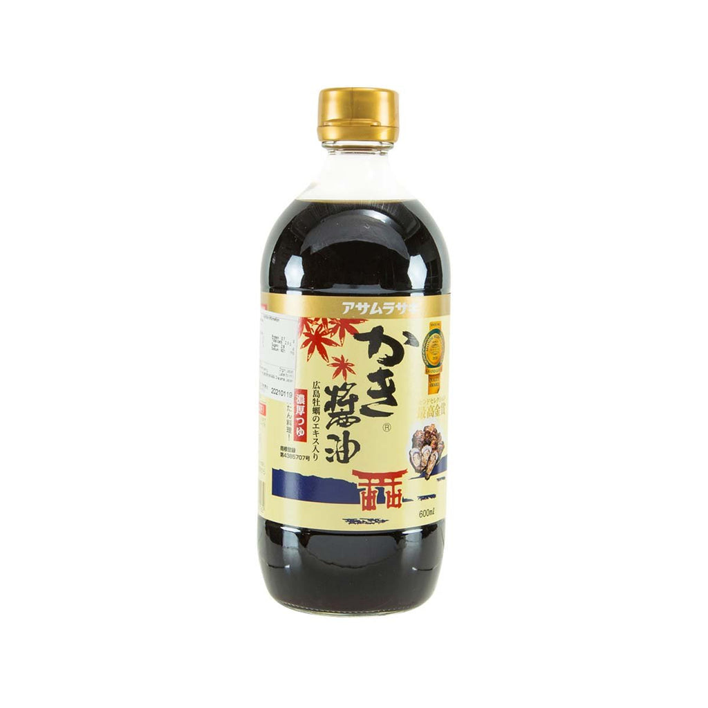 ASAMURASAKI Soy Sauce - Oyster Flavor  (600mL)