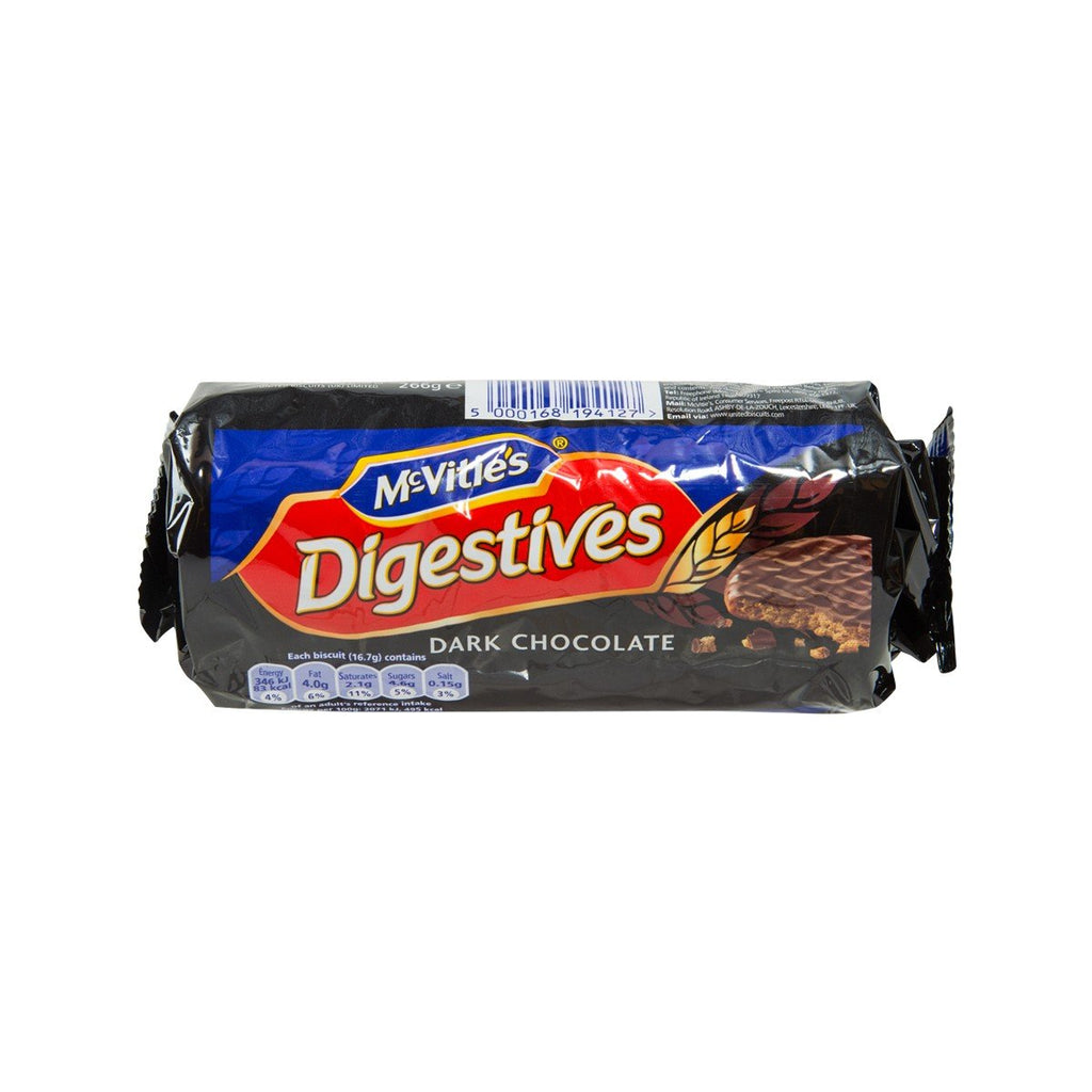 MCVITIE'S Dark Chocolate Digestive Biscuits  (266g)