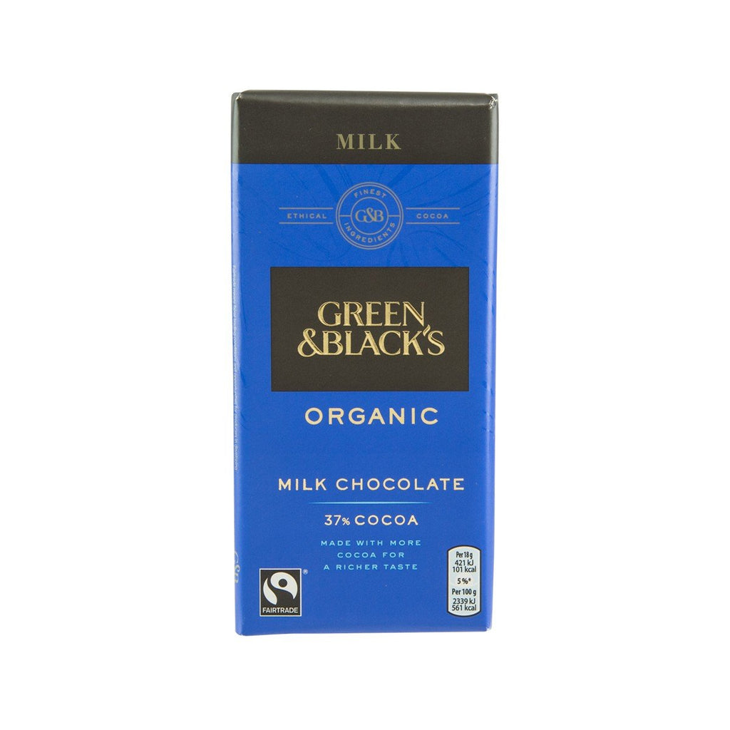 GREEN & BLACK'S Organic Milk Chocolate Bar  (90g)