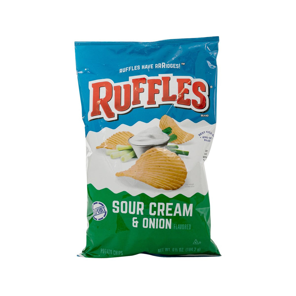 RUFFLES Chips - Sour Cream & Onion  (184.2g)