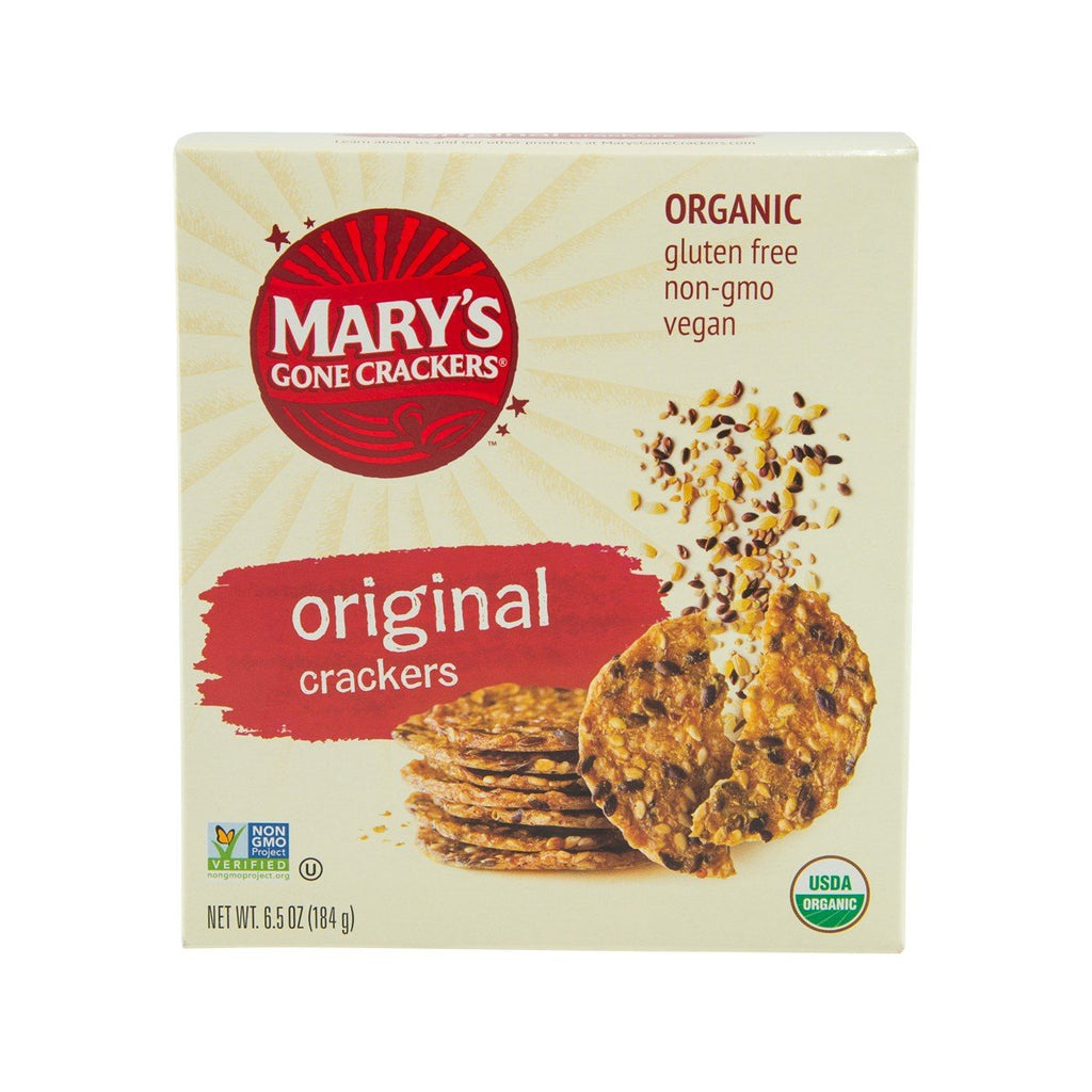 MARY'S GONE Organic Gluten Free Original Crackers  (184g)