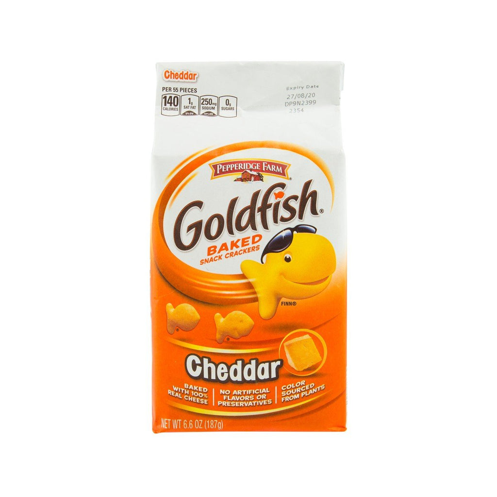 PEPPERIDGE FARM Goldfish Baked Snack Crackers - Cheddar  (187g)