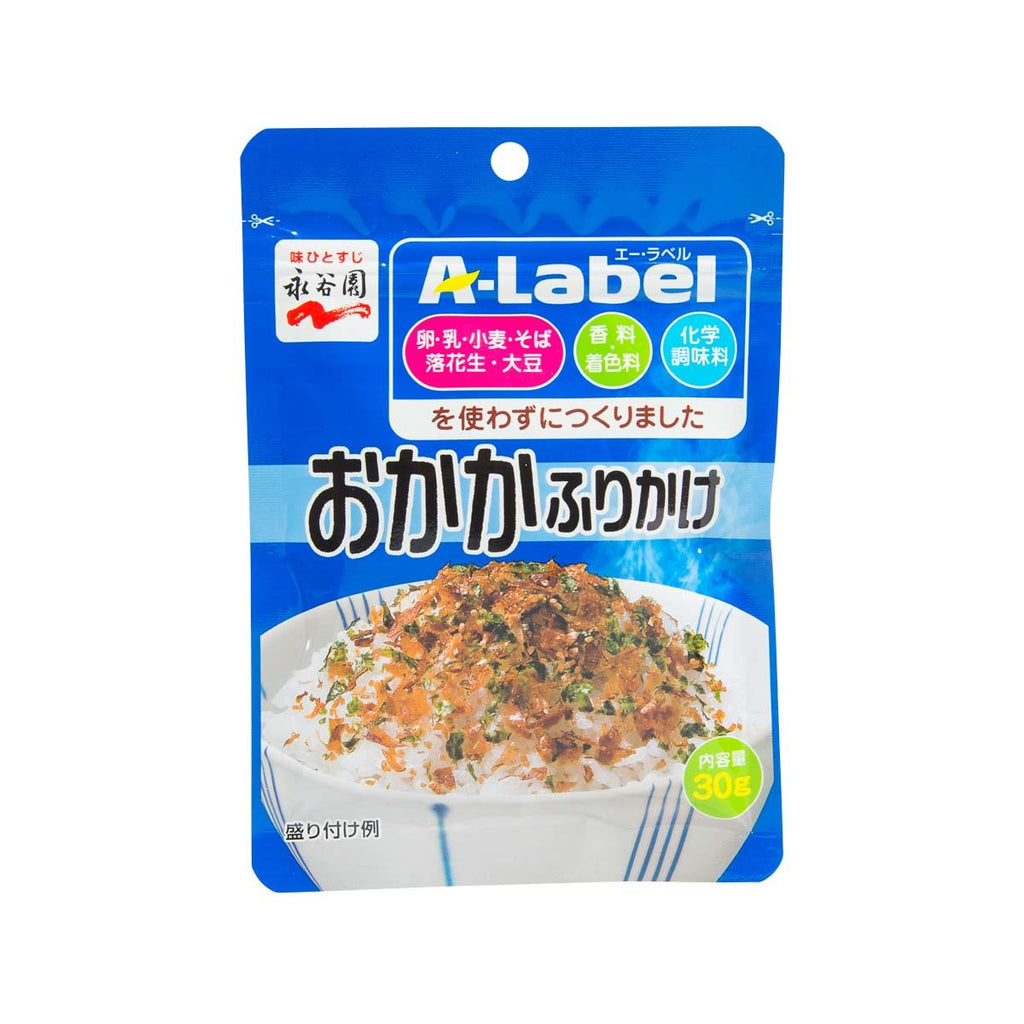 NAGATANIEN A-Label Rice Topping - Bonito  (30g)