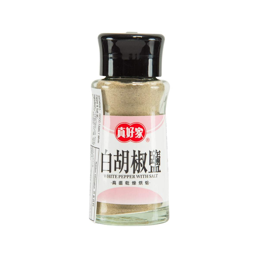 GOOD FAMILY White Pepper & Salt  (45g)
