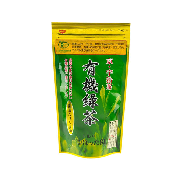HOTTAEN Organic Green Tea - Leaf Stalk Tea with Green Tea Powder  (100g)
