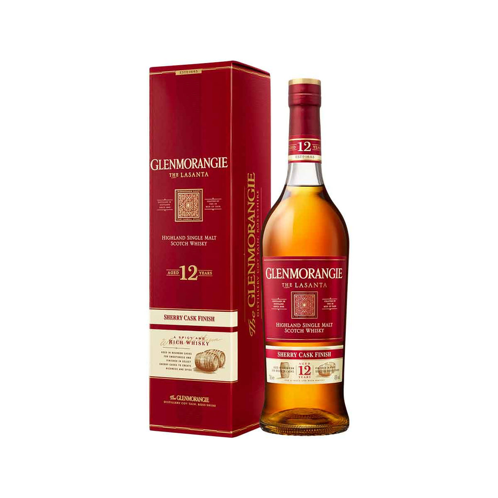 GLENMORANGIE 12 Years Old The Lasanta Single Malt Whisky 700mL (700mL)