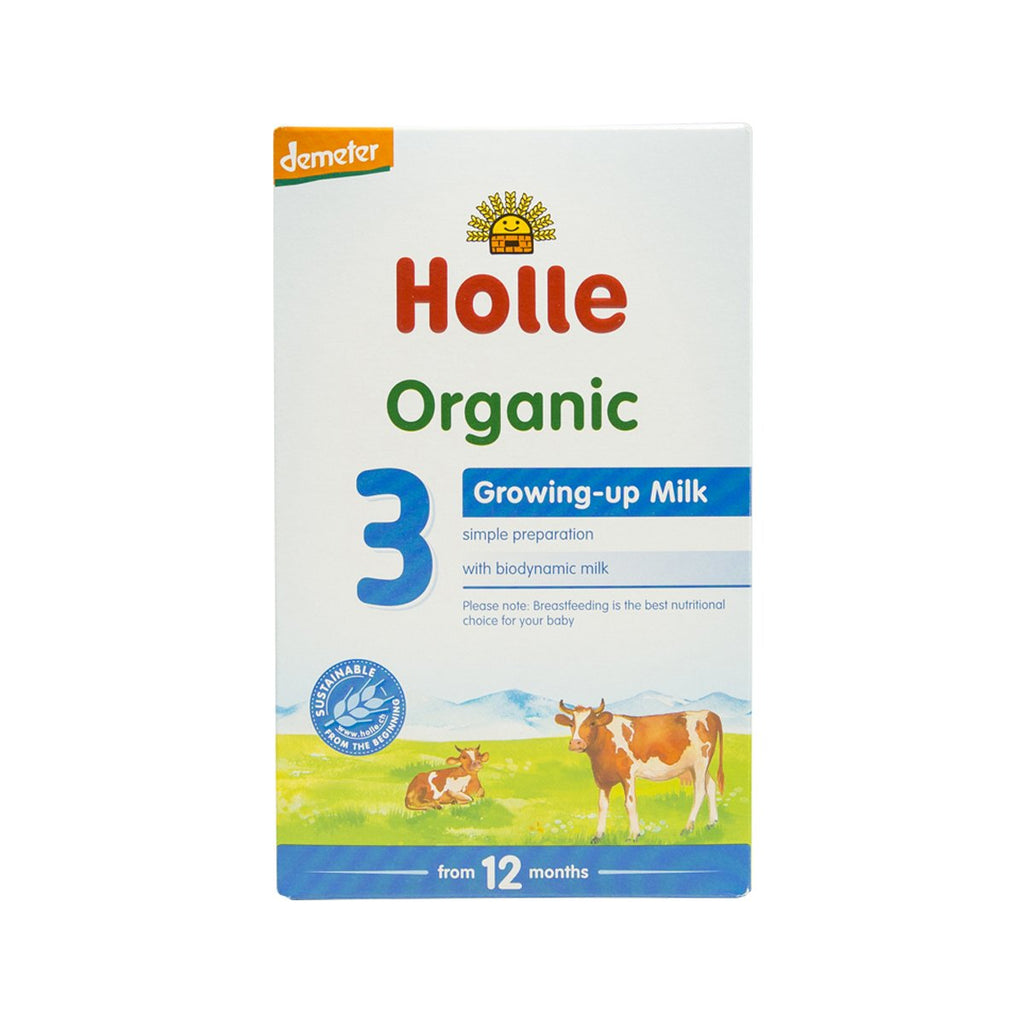 HOLLE Organic Growing Up Milk Formula 3 - From 12 Months  (600g)
