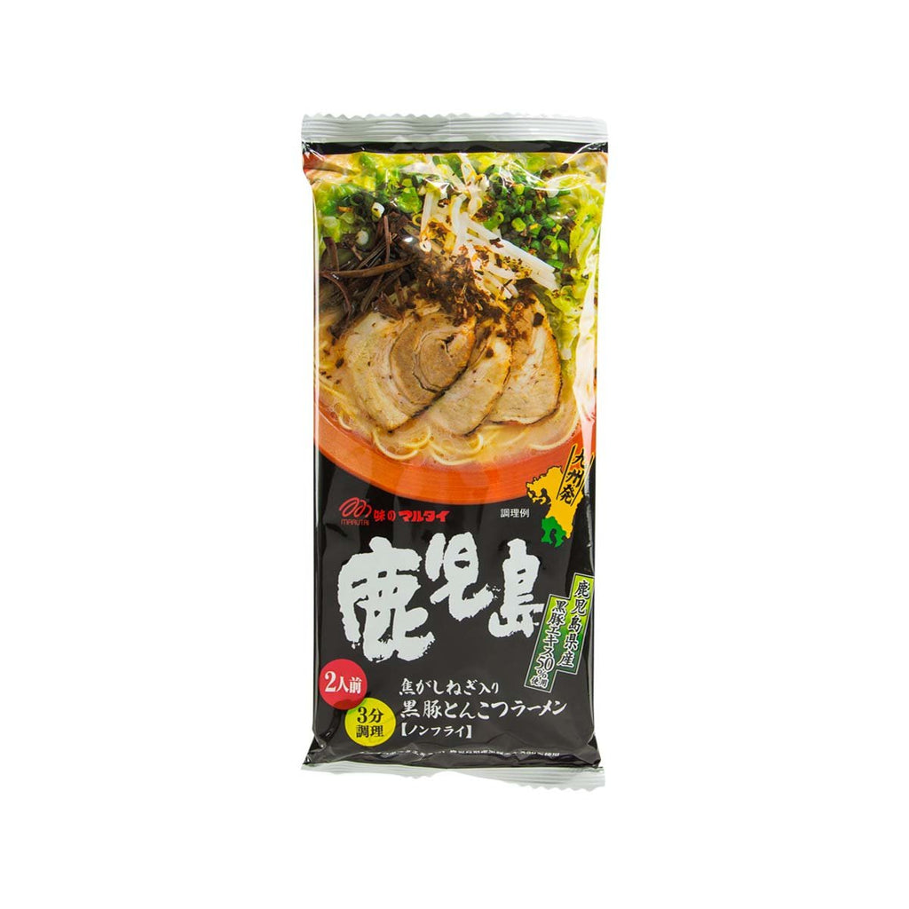 MARUTAI Kagoshima Ramen Noodle - Black Pork Bone Soup  (185g)