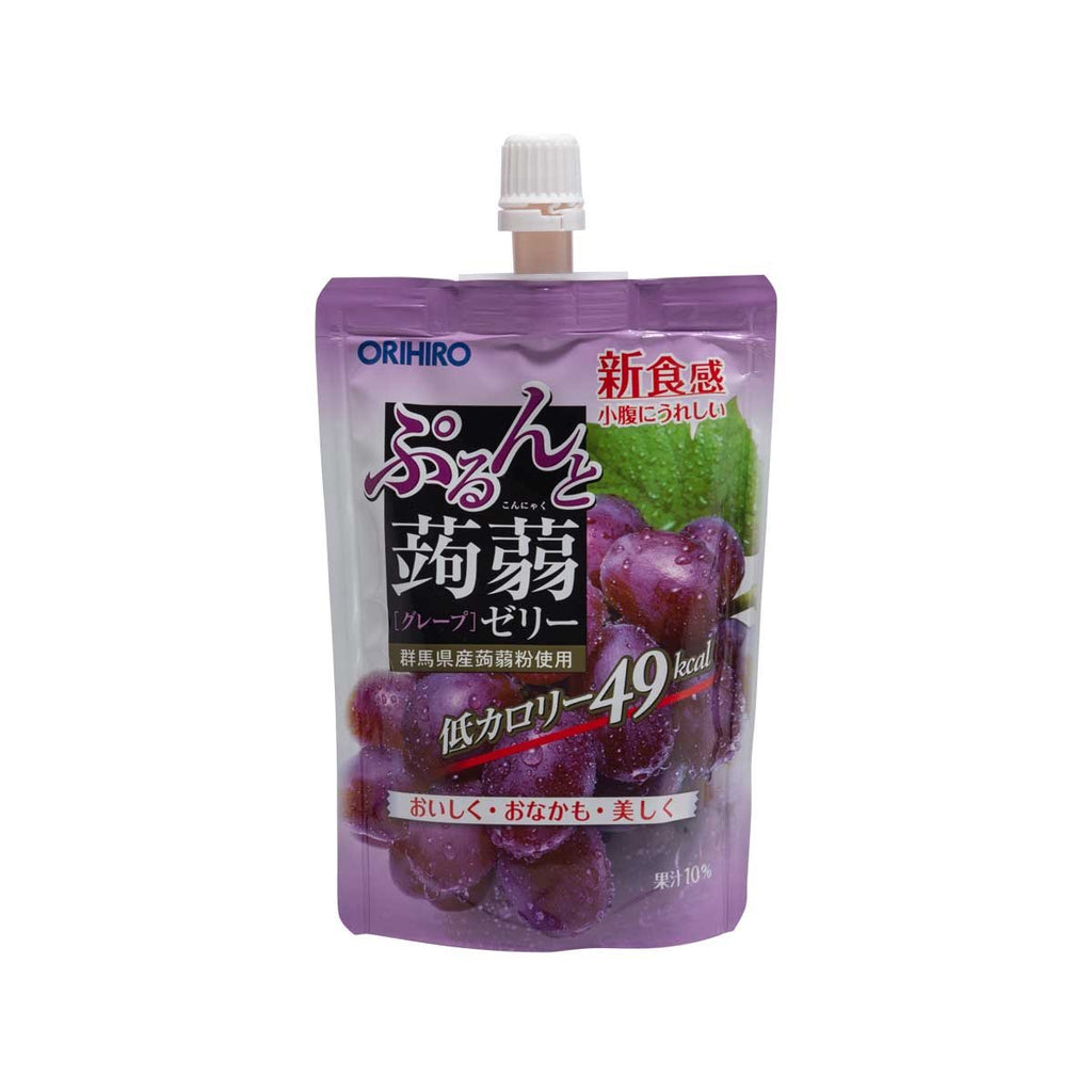 ORIHIRO Konjac Jelly Drink - Grape  (130g)