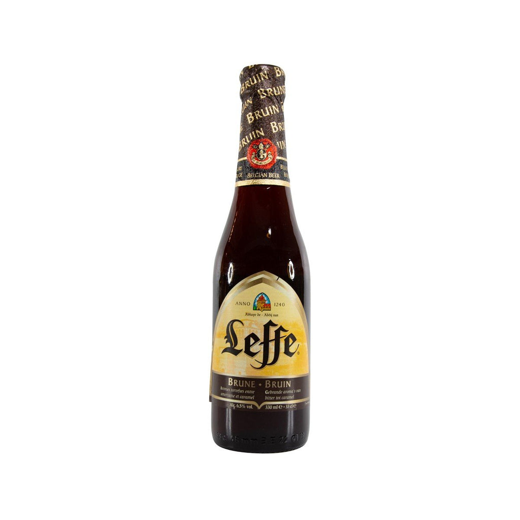 LEFFE Brune Beer (Alc 6.5%)  (330mL)