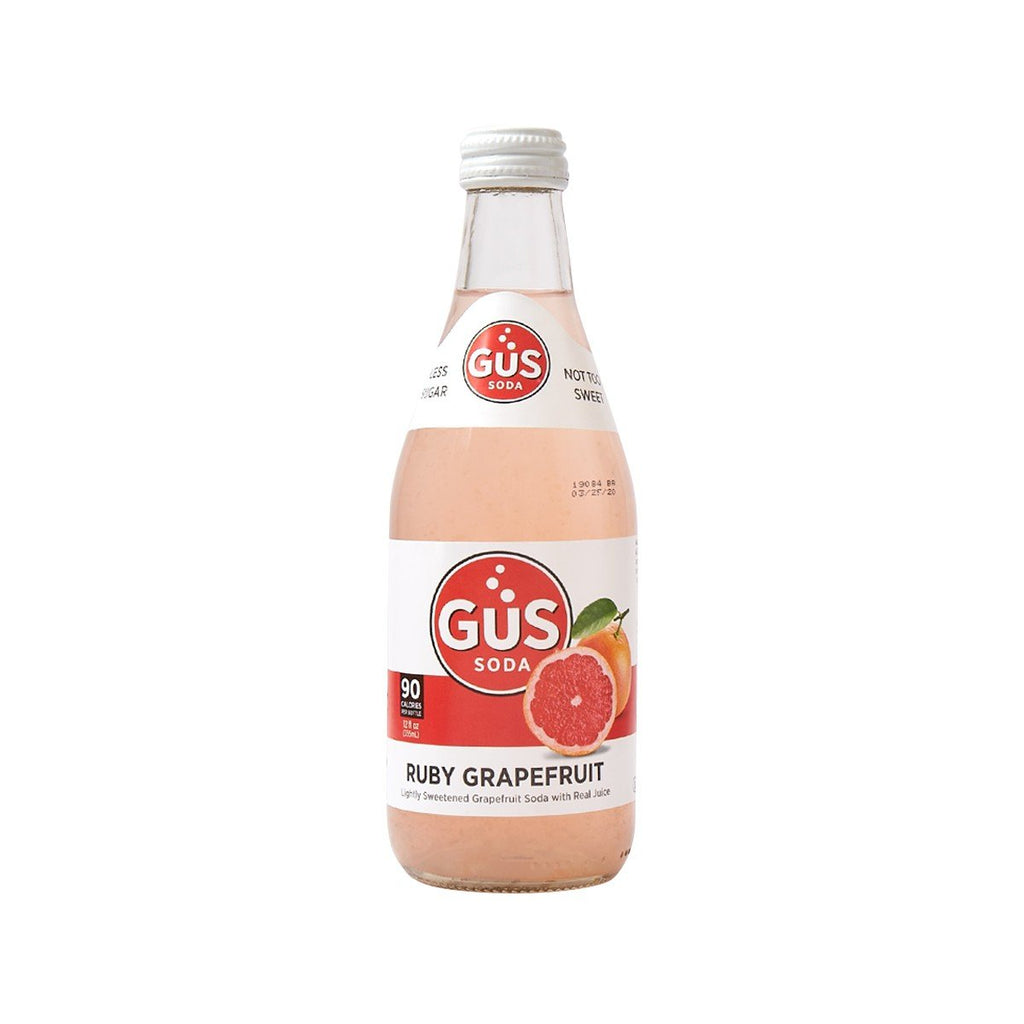 GUS Ruby Grapefruit Grown-Up Soda  (355mL)