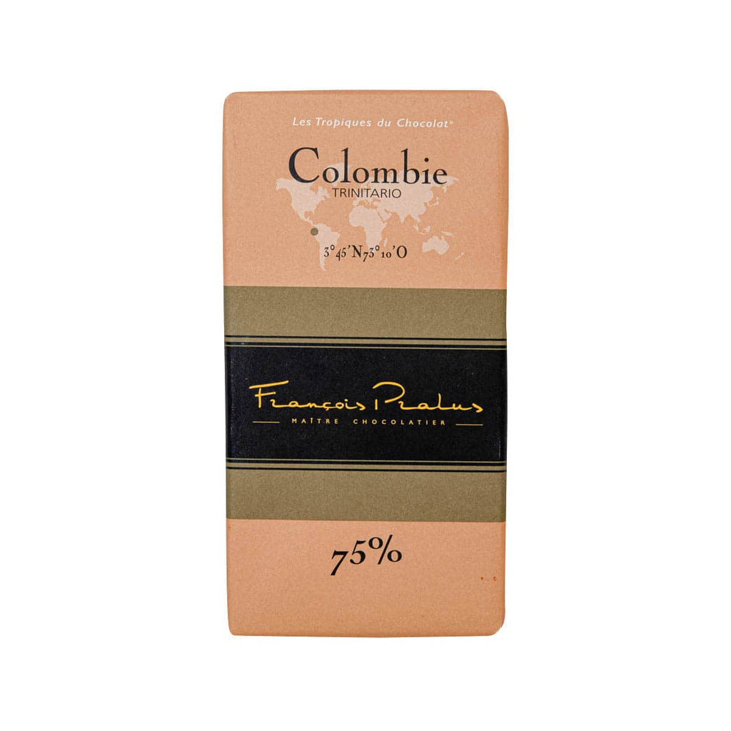 PRALUS Tropical Chocolate - Colombia Trinitario 75%  (100g)