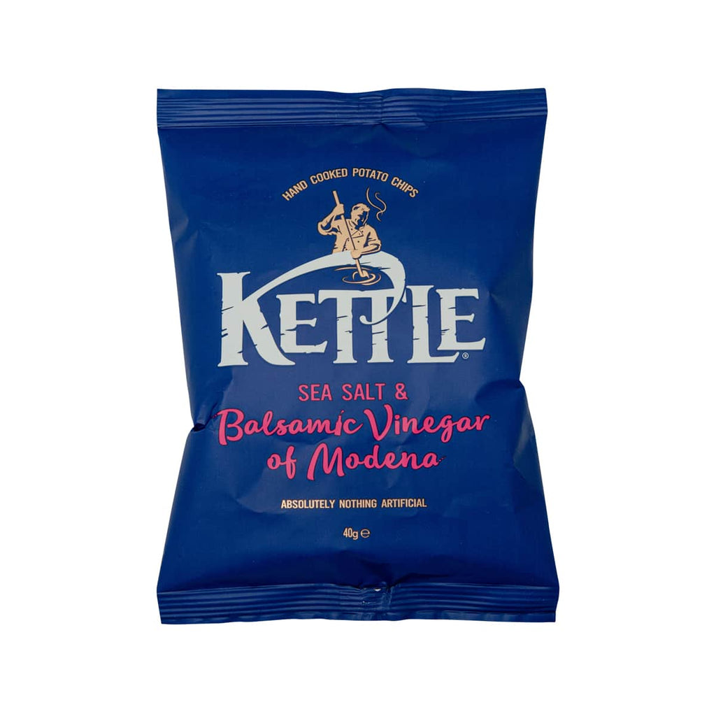 KETTLE Chips - Sea Salt & Balsamic Vinegar of Modena  (40g)