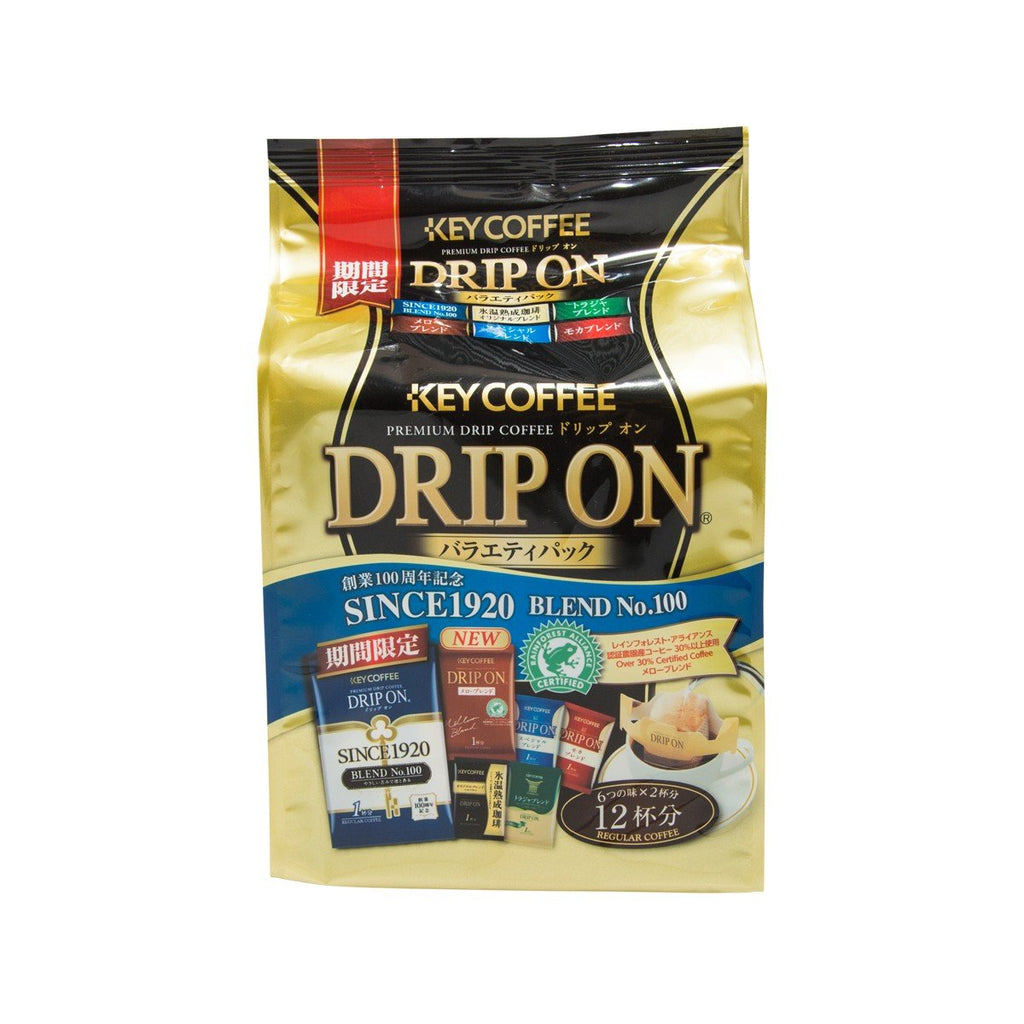 KEYCOFFEE Drip On Variety Pack Coffee Drip  (96g)