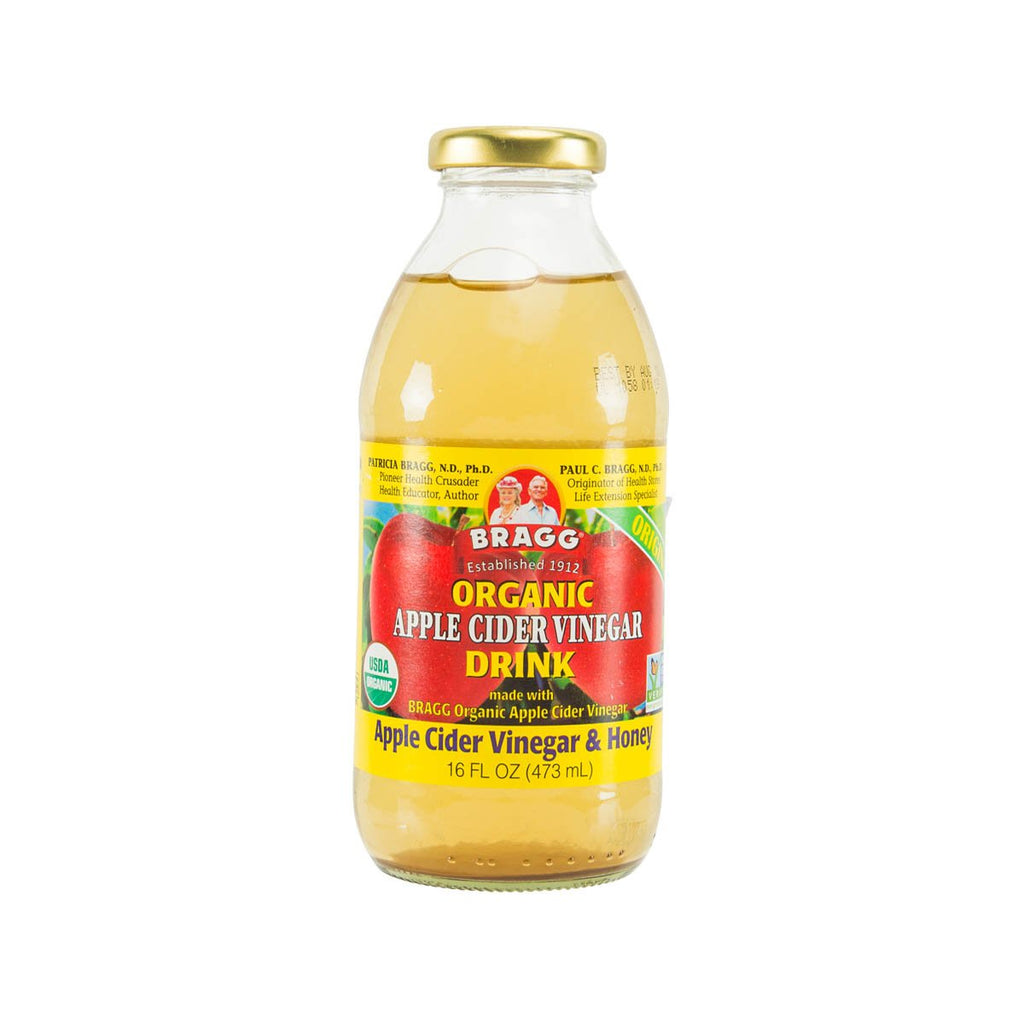 BRAGG Organic Apple Cider Vinegar Drink - Honey  (473mL)