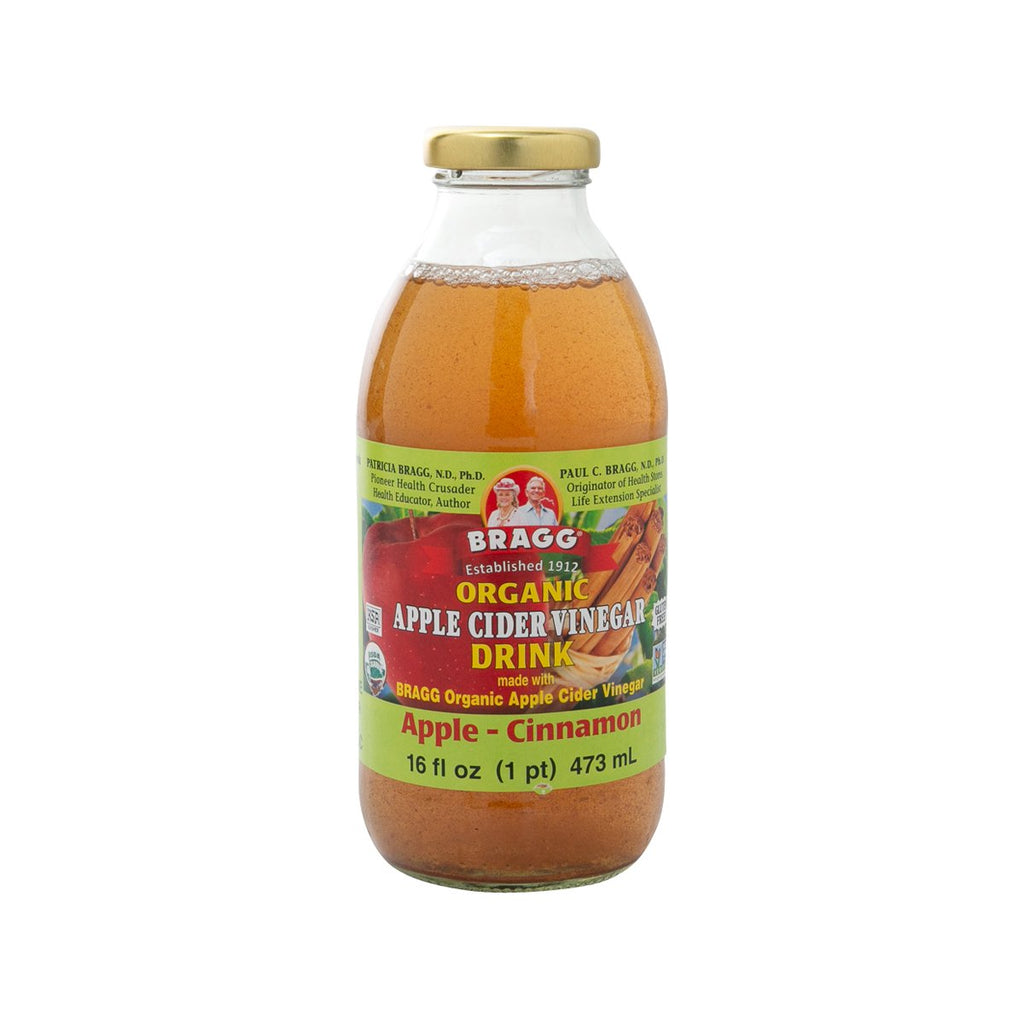 BRAGG Organic Apple Cider Vinegar Drink - Apple & Cinnamon  (473mL)