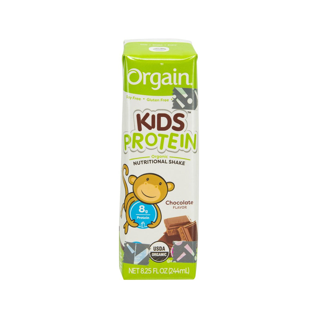 ORGAIN Kids Protein Organic Nutritional Shake - Chocolate  (244mL)