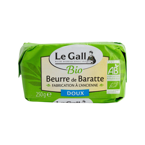 LE GALL Organic Churning Butter - Unsalted  (250g)