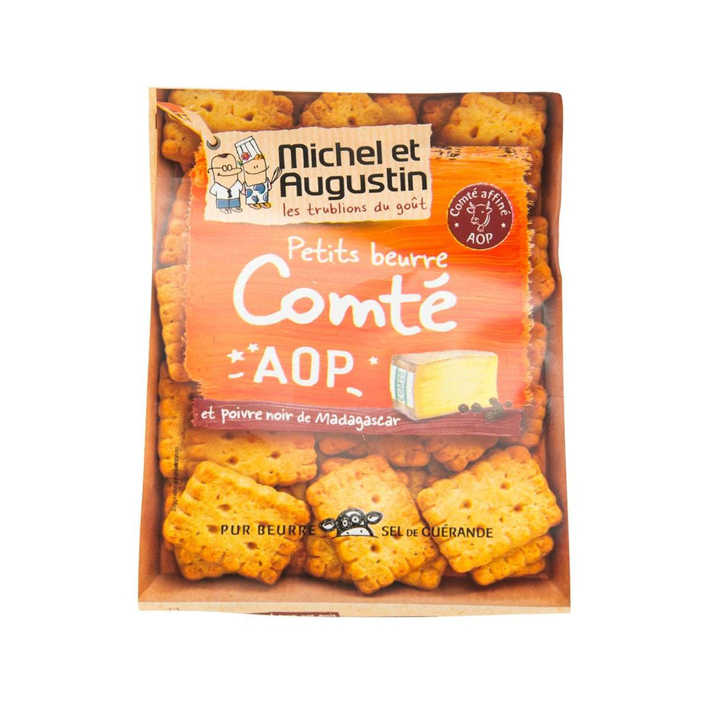 MICHEL & AUGUSTIN Butter Biscuits with Comte And Pepper  (100g)