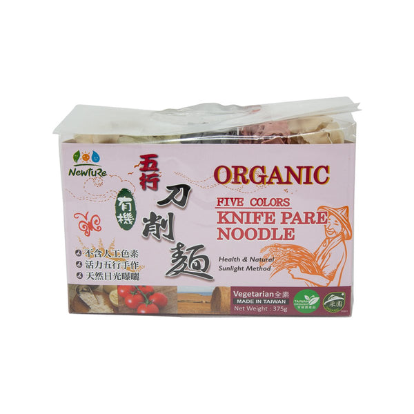 PLUS ORGANIC Organic Five Colors Knife Pare Noodle  (375g)