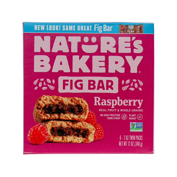 NATURE'S BAKERY Fig Bar - Raspberry  (340g)
