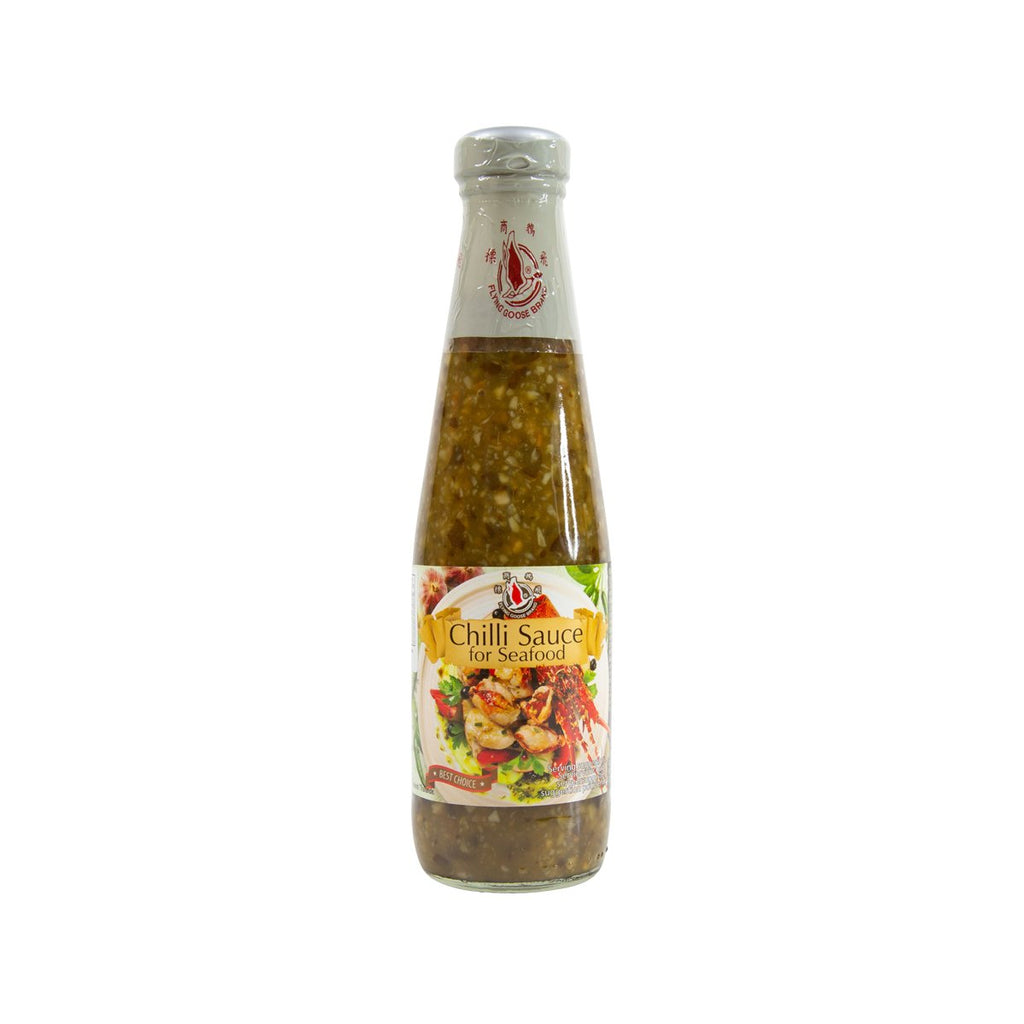 FLYING GOOSE BRAND Chilli Sauce For Seafood - Green  (295mL)