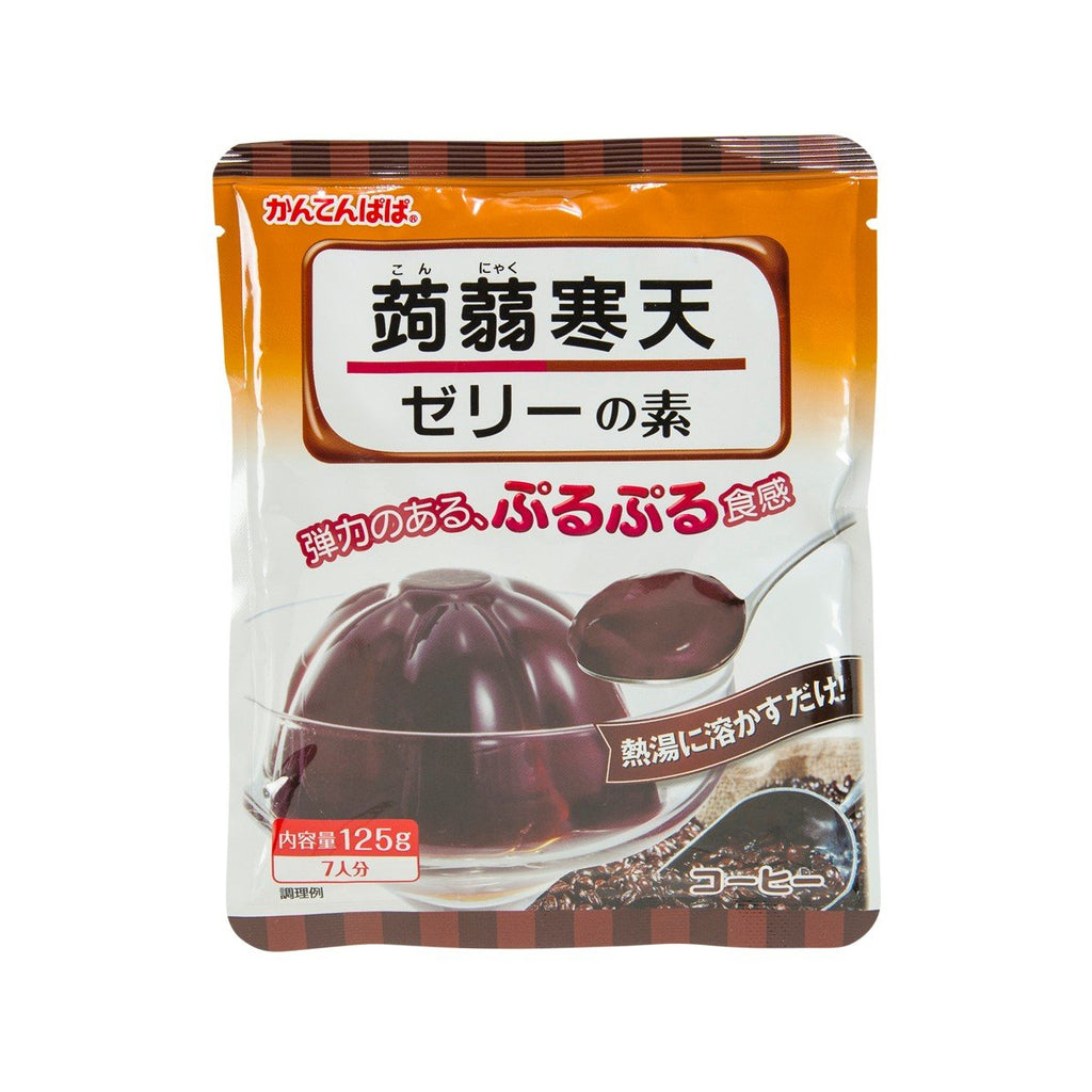 INAFOOD Kanten Papa Konnyaku & Agar Jelly Mix - Coffee  (125g)
