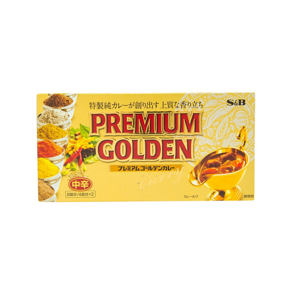 S&B Premium Golden Curry Roux  (160g)