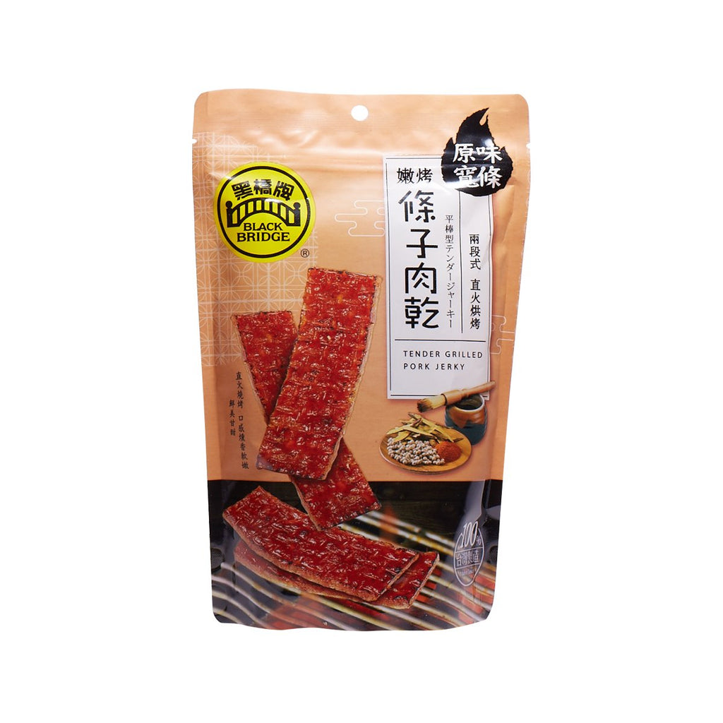 BLACK BRIDGE Tender Grilled Pork Jerky  (100g)