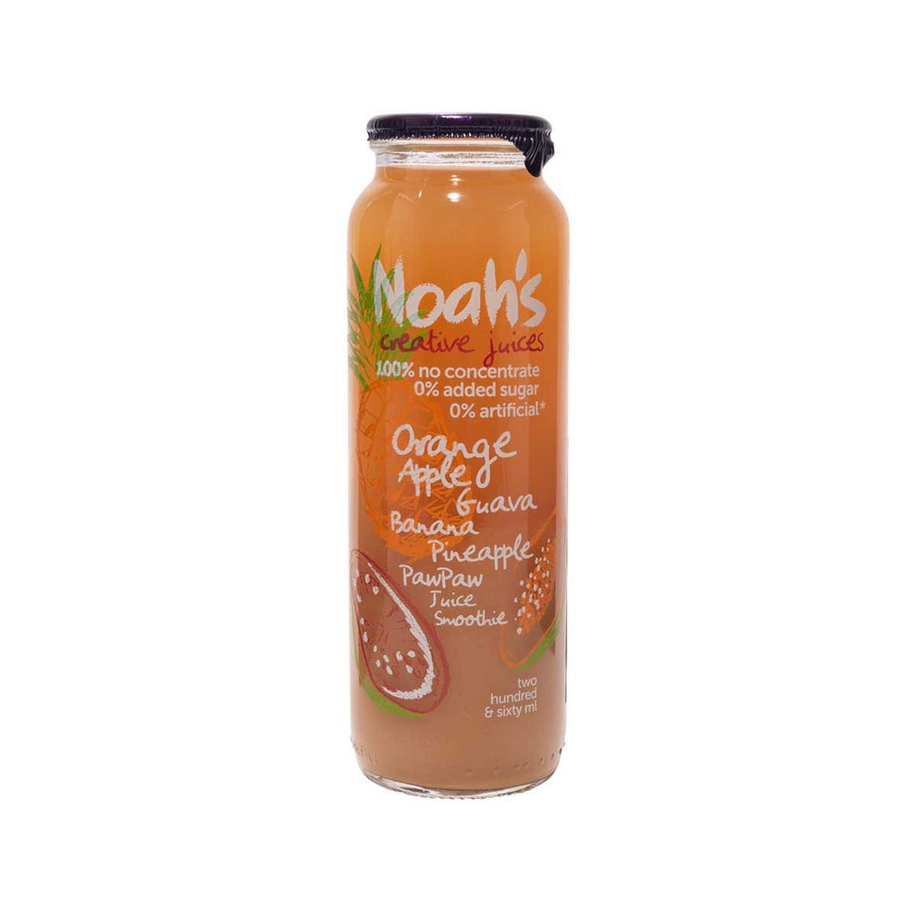 NOAH'S Orange, Apple, Guava, Banana, Pineapple, PawPaw Juice Smoothie  (260mL)