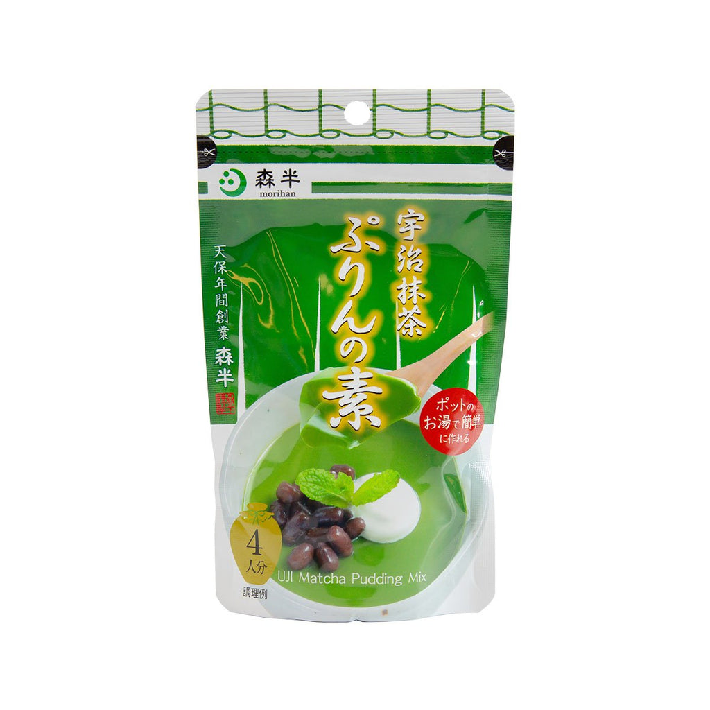 MORIHAN Uji Matcha Pudding Mix  (80g)