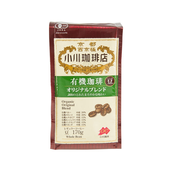 OGAWA COFFEE Organic Original Blend Roasted Coffee Beans  (170g)