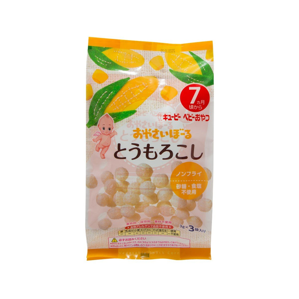 KEWPIE Vegetable Snack Ball for Babies - Corn [Non-Fried]  (9g)