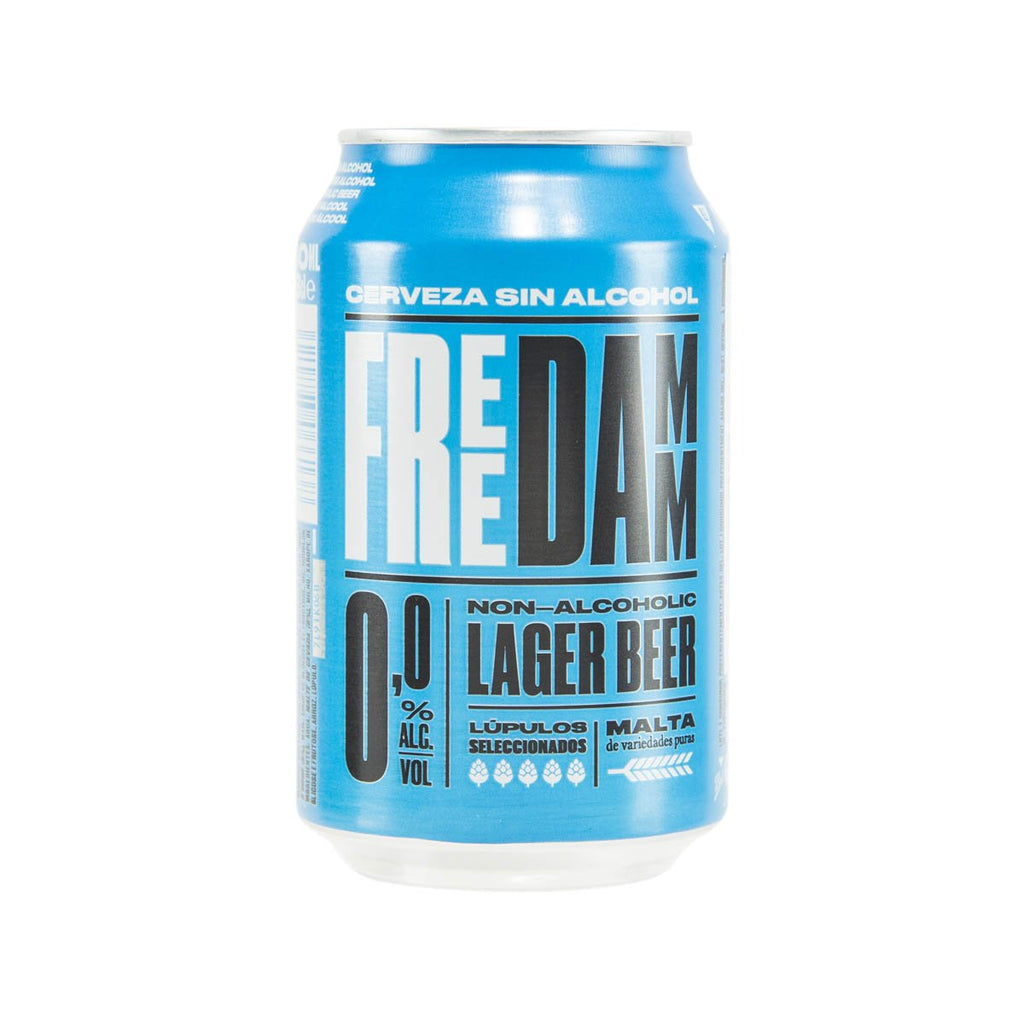 FREE DAMM Non-Alcoholic Lager Beer  (330mL)