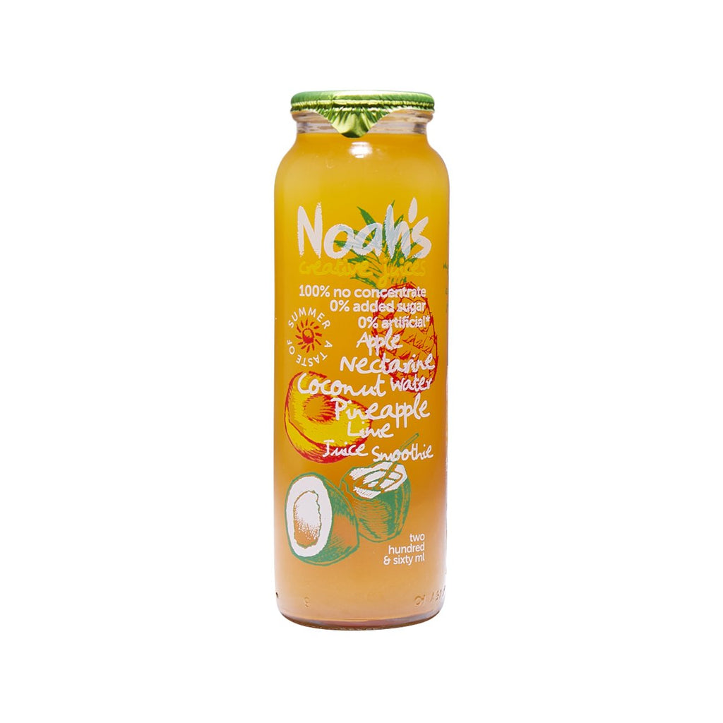 NOAH'S Juice Smoothie - Apple, Nectarine, Coconut Water, Pineapple, Lime  (260mL)