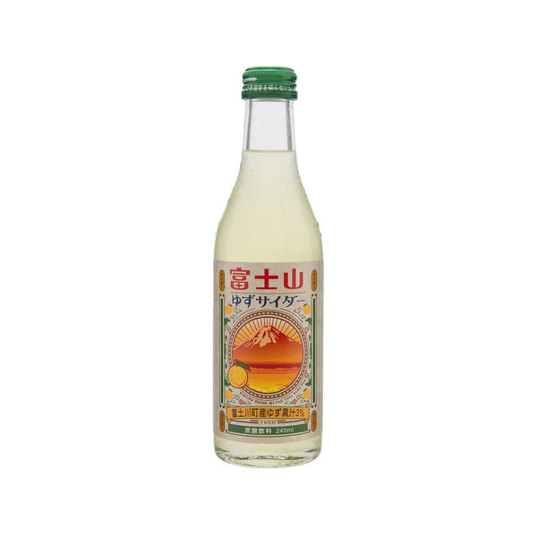 KIMURA DRINK Mountain Fuji Yuzu Citron Soda Drink  (240mL)