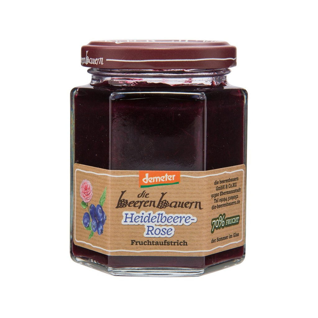 BEERENBAUERN Blueberry & Rose Jam  (200g)