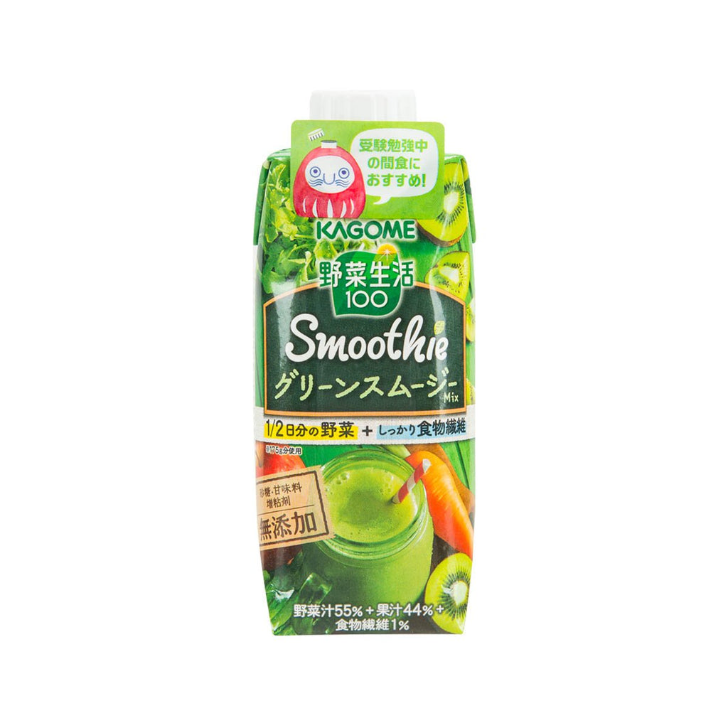 KAGOME Yasai Seikatsu 100 Green Vegetable & Fruit Smoothie Mix  (330mL)