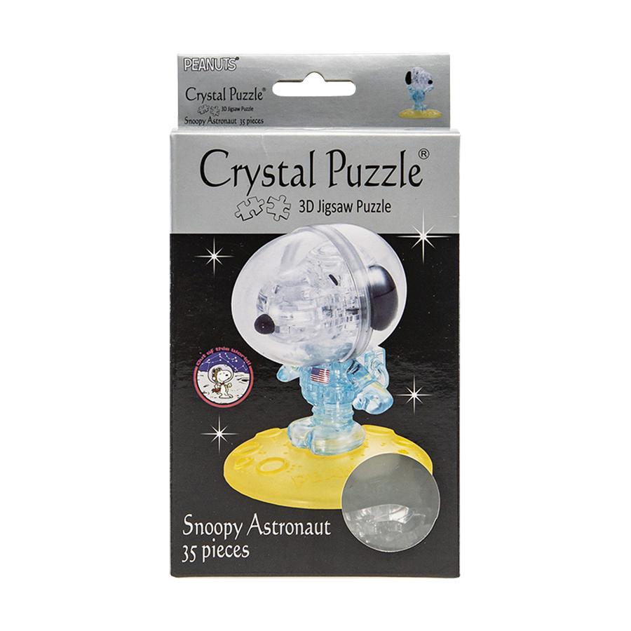 3D CRYSTAL PUZZLE Snoopy Astronaut - LOG ON