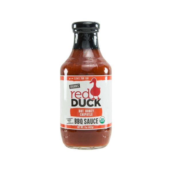 RED DUCK Organic BBQ Sauce - Hot Honey Chipotle  (465mL)