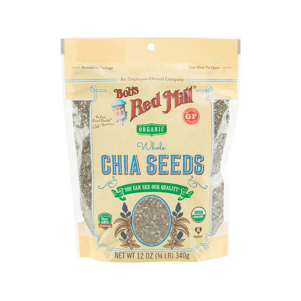 BOB'S RED MILL Organic Whole Chia Seeds  (340g)