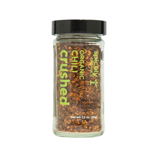 SPICELY Organic Chilli Crushed  (36g)
